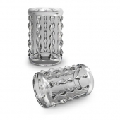 Прозрачная насадка с бороздками STAY HARD COCK SLEEVE 04 CLEAR - Blush Novelties - в Химках купить с доставкой