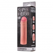 Фаллоудлинитель SUPER HERO Casanova - 18 см. - Lola Games - в Химках купить с доставкой