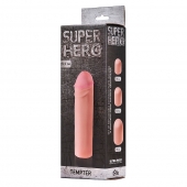 Фаллоудлинитель SUPER HERO Tempter - 16 см. - Lola Games - в Химках купить с доставкой