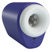 Синий автоматический вибромастурбатор Dj Lady - Baile - в Химках купить с доставкой