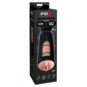 Мастурбатор-вагина с вибрацией Vibrating Mega Milker - Pipedream - в Химках купить с доставкой