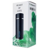 Мастурбатор-вагина с вибрацией Heart Of Love в колбе в форме сердца - Boys of Toys - в Химках купить с доставкой