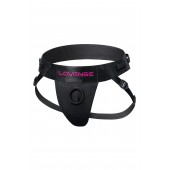 Черные универсальные трусики Lovense из спандекса - Lovense - купить с доставкой в Химках