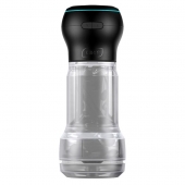 Набор PowerBlow   Feel Pocket Stroker Crystal: мастурбатор и интерактивная насадка - Kiiroo - в Химках купить с доставкой