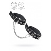 Черные оковы из одного ремешка с люверсами - Pecado - купить с доставкой в Химках