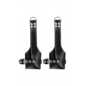 Черные подвесы с белой строчкой - Pecado - купить с доставкой в Химках