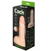Телесный фаллоудлинитель с мошонкой Cock Next - 19 см. - LOVETOY (А-Полимер) - в Химках купить с доставкой