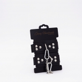 Черные кожаные наручники с регулируемыми ремешками - Crazy Handmade - купить с доставкой в Химках