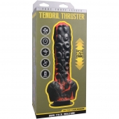 Черно-красная мини-машина на присоске Tendril Thruster - 21,6 см. - Doc Johnson - купить с доставкой в Химках