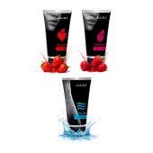 Набор из 3 лубрикантов JUJU (увлажняющий, клубника, малина) - JuJu - купить с доставкой в Химках