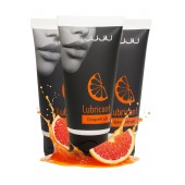 Набор из 3 съедобных лубрикантов JUJU со вкусом грейпфрута - JuJu - купить с доставкой в Химках