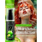 Съедобная смазка на водной основе с ароматом фейхоа - 60 гр. - Биоритм - купить с доставкой в Химках