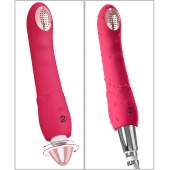 Малиновая насадка на душ с вибрацией Showers to orgasm - 20,1 см. - Orion - купить с доставкой в Химках