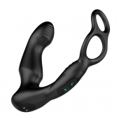 Черный двухмоторный массажер простаты Nexus Simul8 Wave Edition - Nexus Range - в Химках купить с доставкой