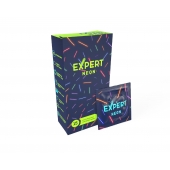 Светящиеся в темноте презервативы Expert Neon - 15 шт. - Expert - купить с доставкой в Химках