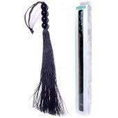 Черная силиконовая плеть - 37 см. - Boys of Toys - купить с доставкой в Химках