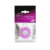 Лиловое эрекционное кольцо с 2 рядами стимулирующих шариков - Erowoman-Eroman - в Химках купить с доставкой