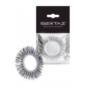 Круглое эрекционное кольцо с длинными «ресничками» - Sextaz - в Химках купить с доставкой