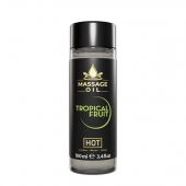 Массажное масло c ароматом тропических фруктов Massage Oil - 100 мл. - HOT - купить с доставкой в Химках