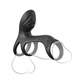 Черная насадка на пенис Ultimate Couples Cage Pro - Pipedream - в Химках купить с доставкой