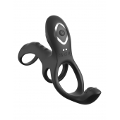 Черная насадка на пенис Ultimate Couples Cage Max - Pipedream - в Химках купить с доставкой