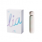 Бежевый вакуумный стимулятор клитора Lia - Zalo