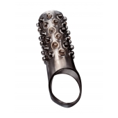 Дымчатая насадка на пенис с выпуклостями - 12 см. - Sex Expert - в Химках купить с доставкой