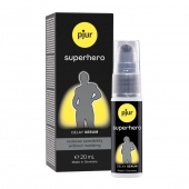 Пролонгатор-сыворотка pjur Superhero Delay Serum - 20 мл. - Pjur - купить с доставкой в Химках