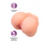 Реалистичный мастурбатор в форме попки с 2 любовными входами - No Name - в Химках купить с доставкой