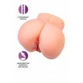Реалистичный мастурбатор в форме попки с двумя любовными входами - No Name - в Химках купить с доставкой