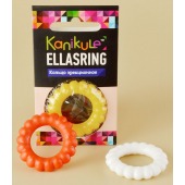 Цветное рельефное эрекционное кольцо Ellasring - Sitabella - в Химках купить с доставкой