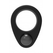 Черное эрекционное кольцо Cockring Single Weight - Dream Toys - в Химках купить с доставкой