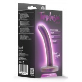 Фиолетовая насадка с гладкой поверхностью Surrender 4.75 Inch Beginner Pegging Dildo - 12 см. - Blush Novelties - купить с доставкой в Химках