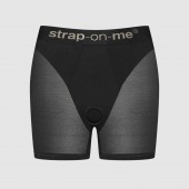 Трусики-шорты для фиксации насадок Strap-on-me Harness Lingerie Halo - size XL - Strap-on-me - купить с доставкой в Химках