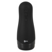 Черный вибромастурбатор с подогревом Masturbator with 3 Functions - Orion - в Химках купить с доставкой