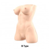 Телесный мастурбатор-торс Jessica B - Naked Factory - в Химках купить с доставкой