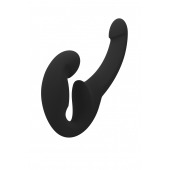 Черный безремневой страпон Share Lite - Fun Factory - купить с доставкой в Химках