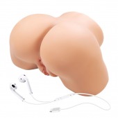 Телесный мастурбатор Olivia с 2 любовными отверстиями - Baile - в Химках купить с доставкой