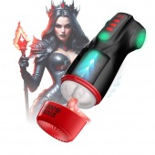 Интерактивный мастурбатор Raven с вакуумом, вибрацией и подсветкой - Shots Media BV - в Химках купить с доставкой