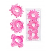 Комплект из 3 розовых эрекционных колец - Erowoman-Eroman - в Химках купить с доставкой