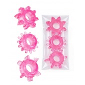 Комплект из трех розовых эрекционных колец - Erowoman-Eroman - в Химках купить с доставкой