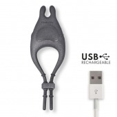 Черное эрекционное виброкольцо с управлением через приложение - Oninder - в Химках купить с доставкой