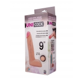 Фаллическая насадка Харнесс UNICOCK 9  - 24 см. - LOVETOY (А-Полимер) - купить с доставкой в Химках