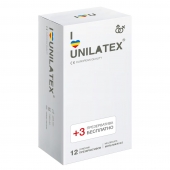 Разноцветные ароматизированные презервативы Unilatex Multifruit  - 12 шт. + 3 шт. в подарок - Unilatex - купить с доставкой в Химках