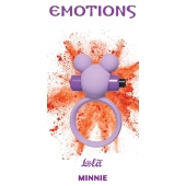 Сиреневое эрекционное виброколечко Emotions Minnie - Lola Games - в Химках купить с доставкой