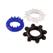 Набор из 3 разноцветных эрекционных колец - A-toys - в Химках купить с доставкой