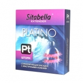 Стимулирующая насадка со спиралью из усиков Platino  Шторм - Sitabella - купить с доставкой в Химках