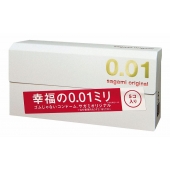 Супер тонкие презервативы Sagami Original 0.01 - 5 шт. - Sagami - купить с доставкой в Химках