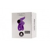 Эрекционное кольцо с подхватом мошонки и стимуляцией клитора Bullet Lastic Ring - Adrien Lastic - в Химках купить с доставкой