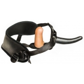 Женский страпон с вагинальной пробкой Woman Strap - 12 см. - LOVETOY (А-Полимер) - купить с доставкой в Химках